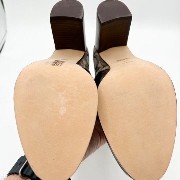 COACH Olivia Signature Jacquard Ankle Booties - Picture 13 of 13